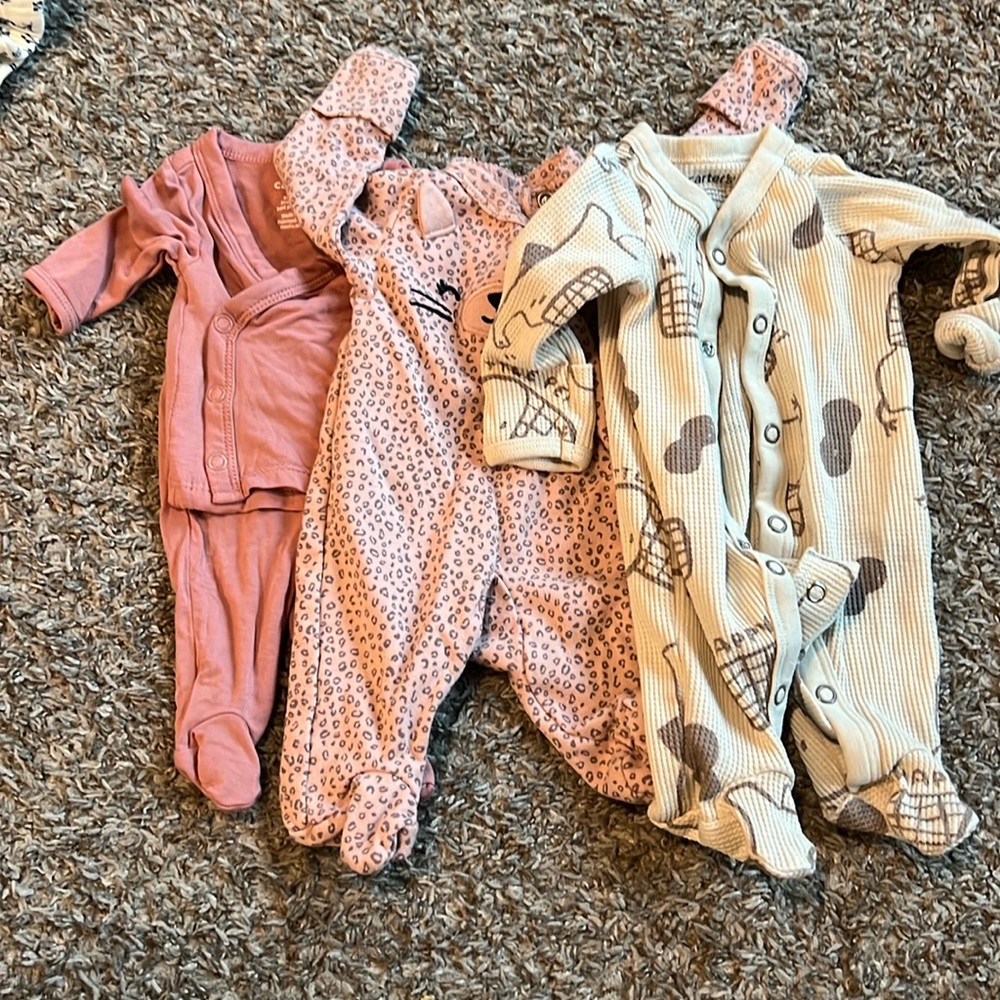 Girls Premie Onsie Lot